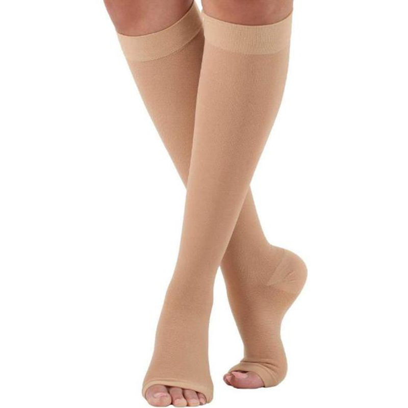 Compression Sock Medical - S-XL Compression Stockings Stretch Open Toe