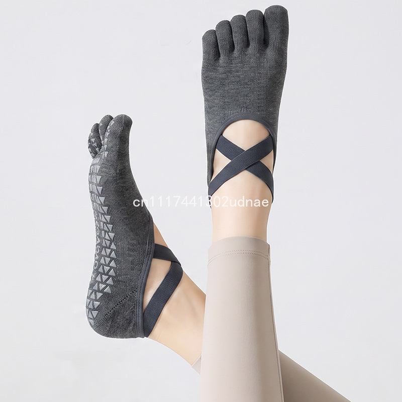Bamboo Fiber Five Toe Pilates  - огляд і ціна Toe Sock Split